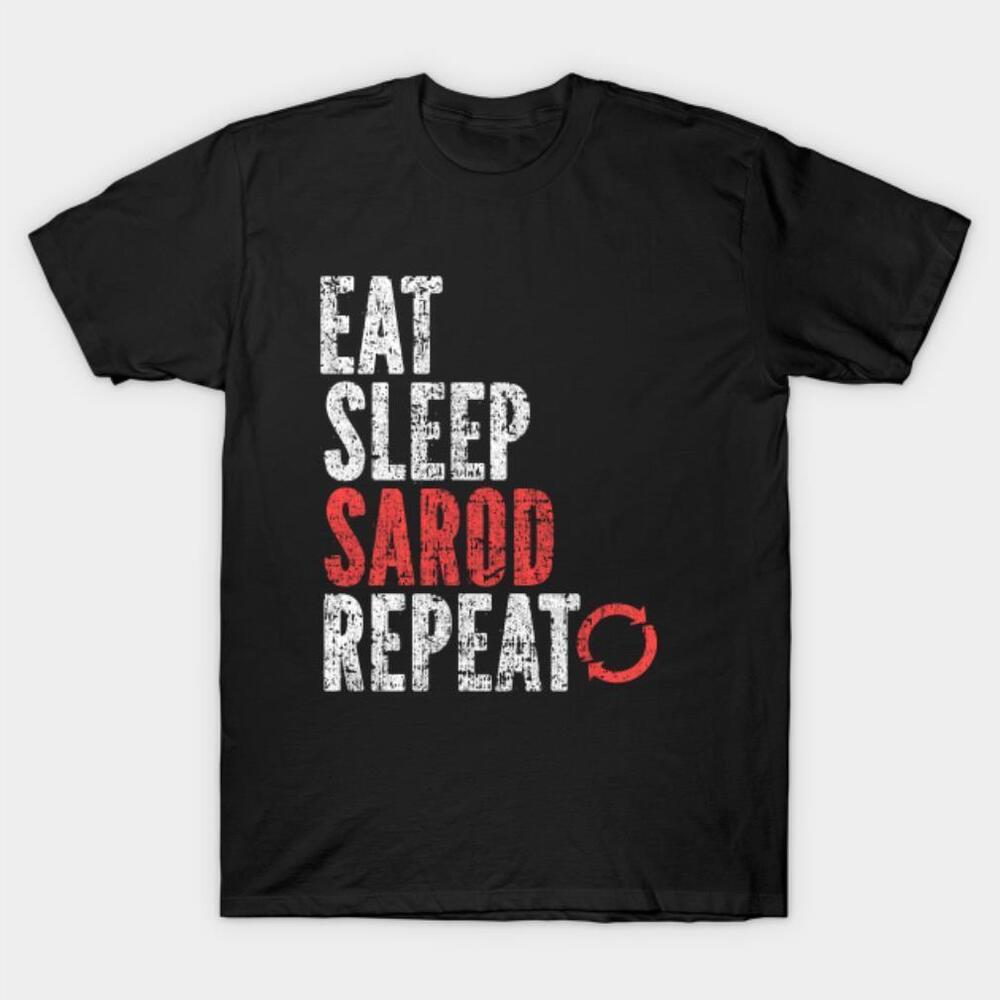 Eat Sleep Sarod Repeat Halloween Tshirt
